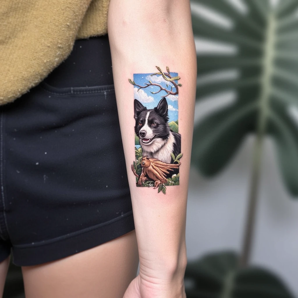 loup celtique-tattoo