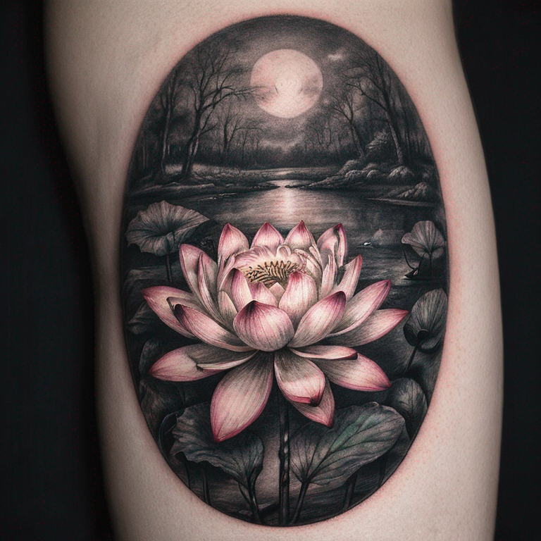 lotus flower-tattoo