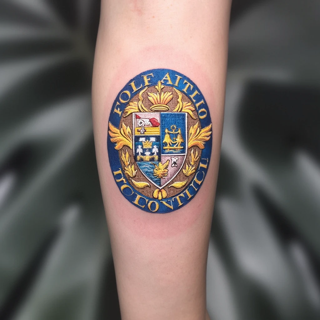 escudo da força tatica da policia militar do estado do tocantins-tattoo