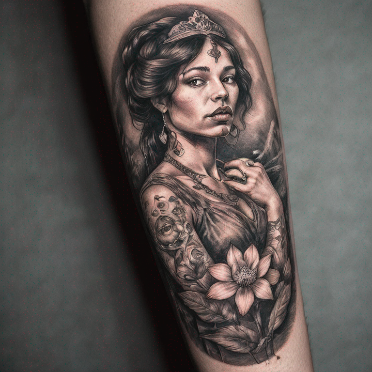 princesse mononoké-tattoo