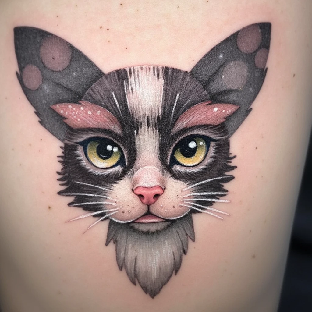 perro , gato , perico, tribal-tattoo