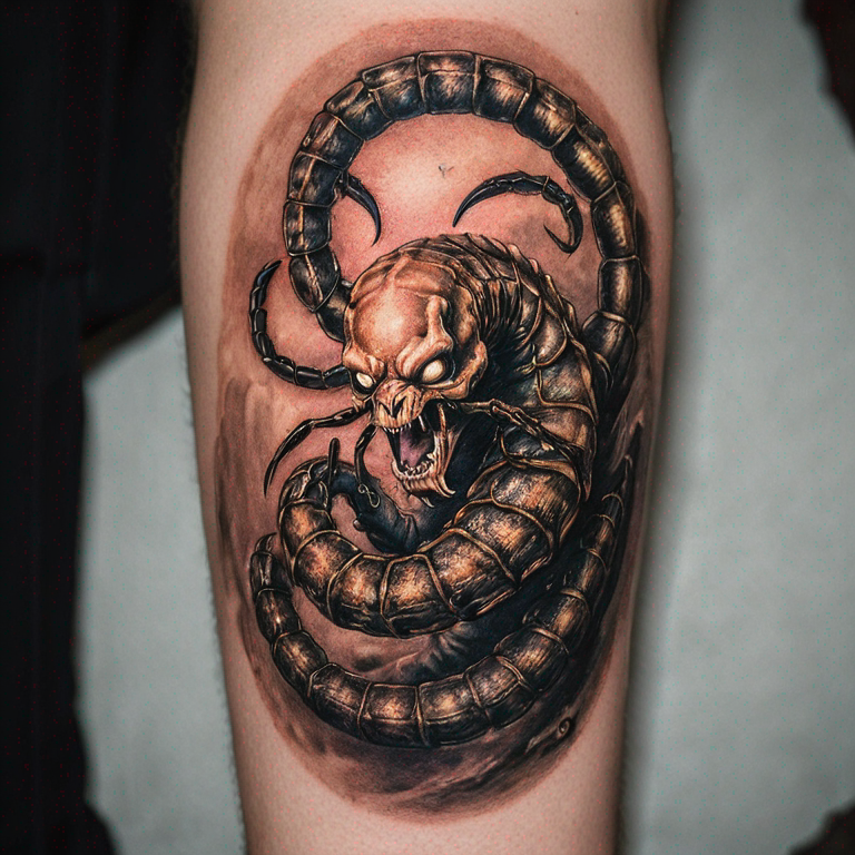 scorpion-tattoo