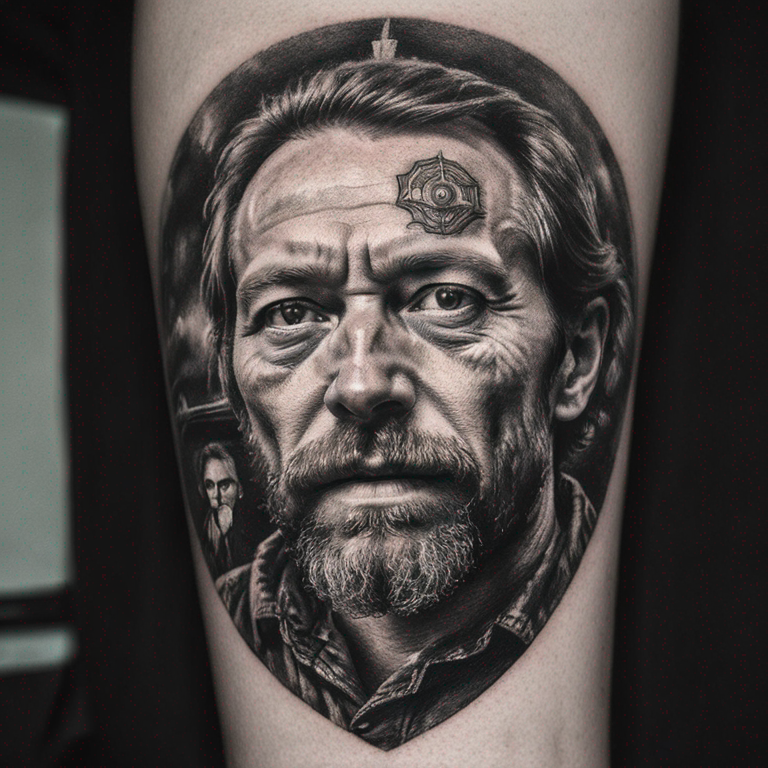 Eigenes Foto-tattoo