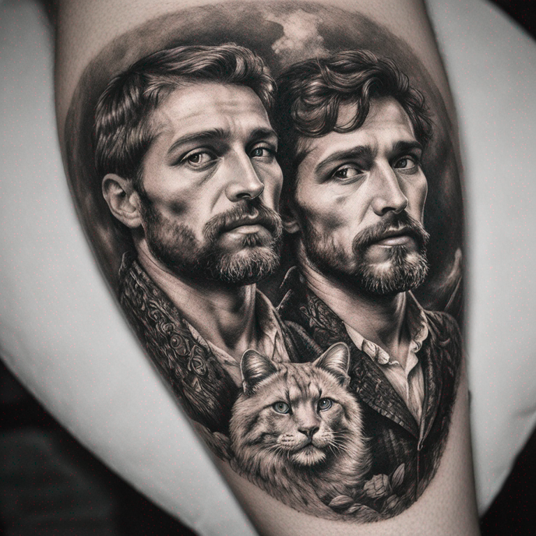 prénoms Matteo et Milo-tattoo