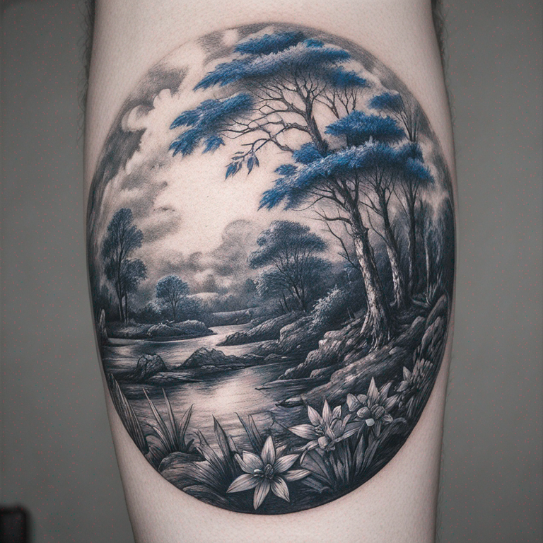 Par les soirs bleus d'été-tattoo