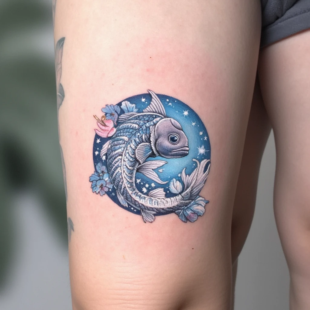 signe astrologique poisson-tattoo