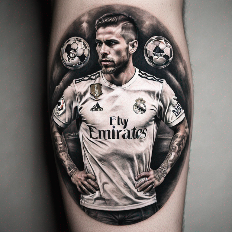 Real Madrid-tattoo