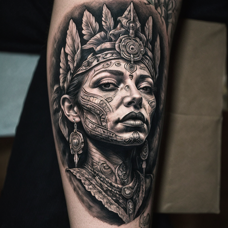 Totem aïda-tattoo