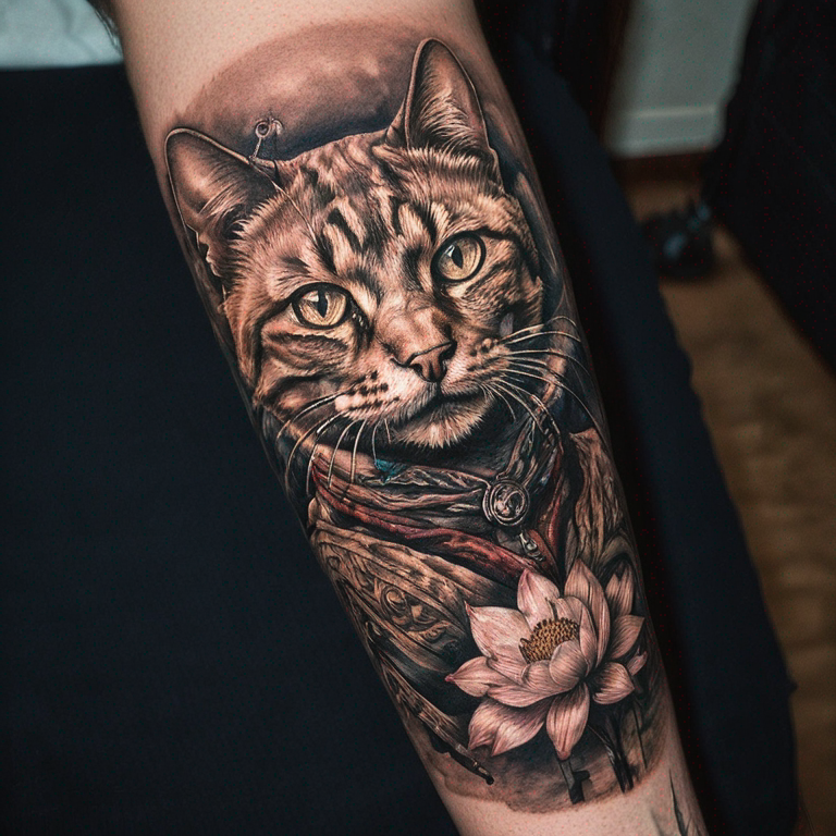 COOL CAT-tattoo