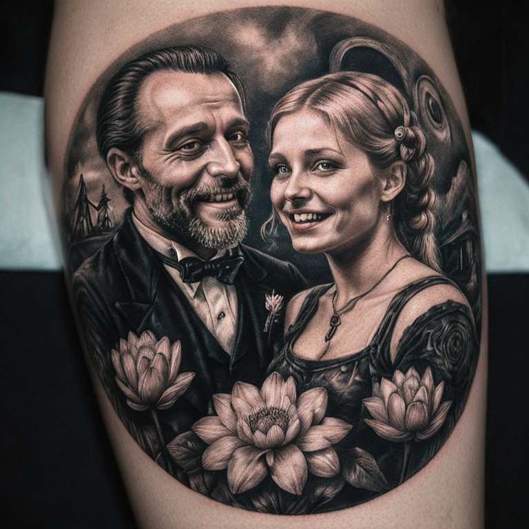 PAPA ET ALICE-tattoo