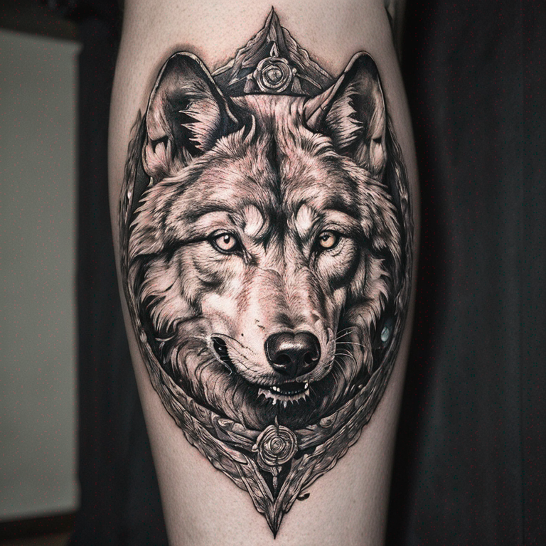 wolf-tattoo