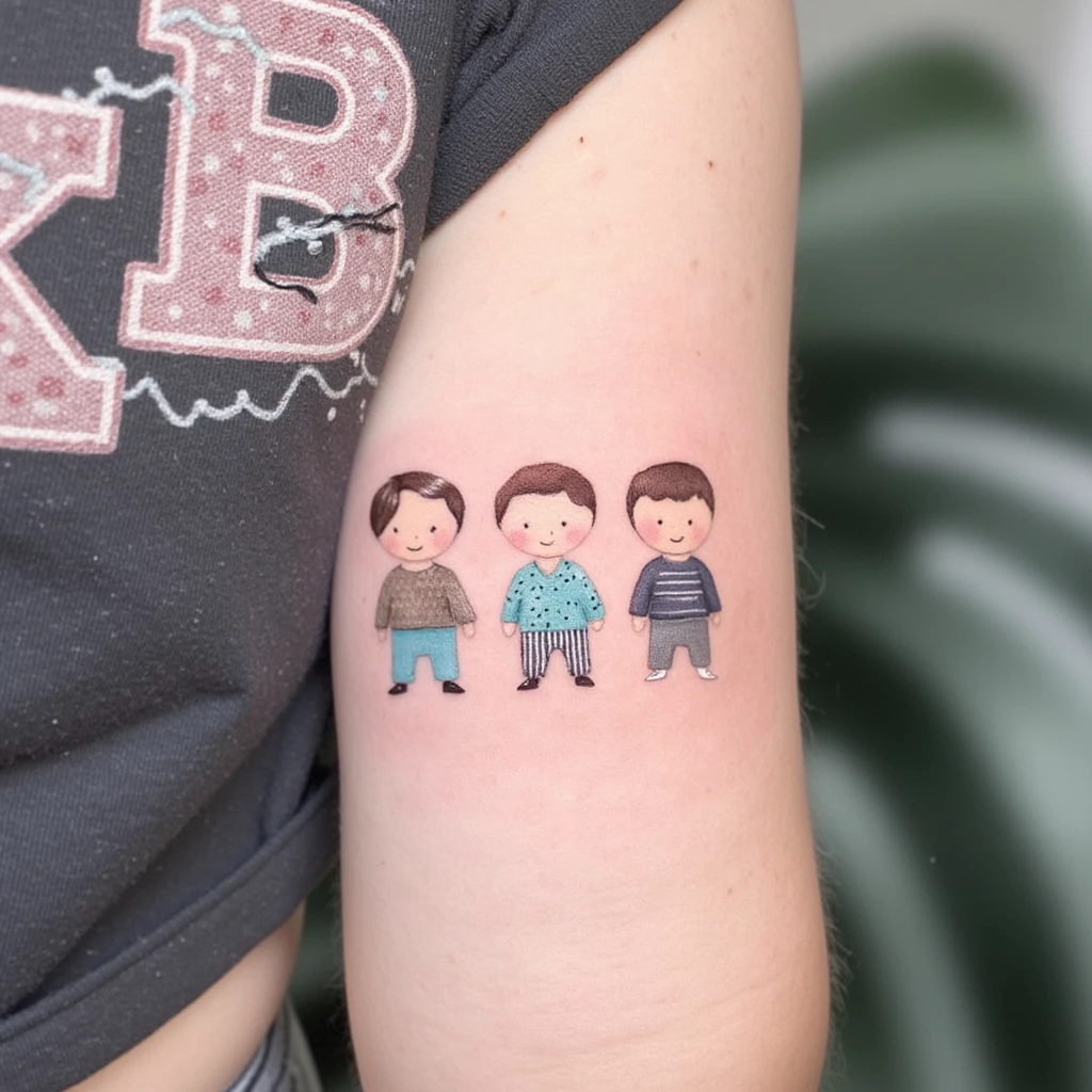 3 prénoms  Benjamin, Brayan et Nolan-tattoo