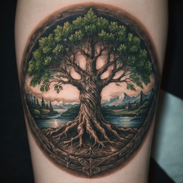 Arbre de vie-tattoo