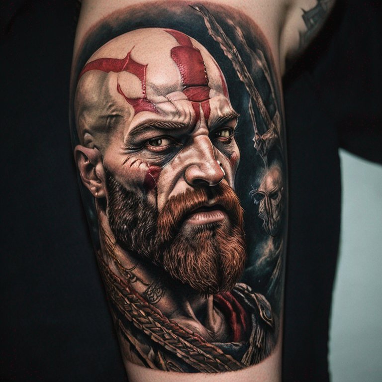 Tattoo Kratos-tattoo