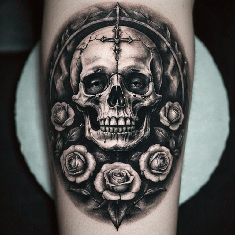 memento mori-tattoo