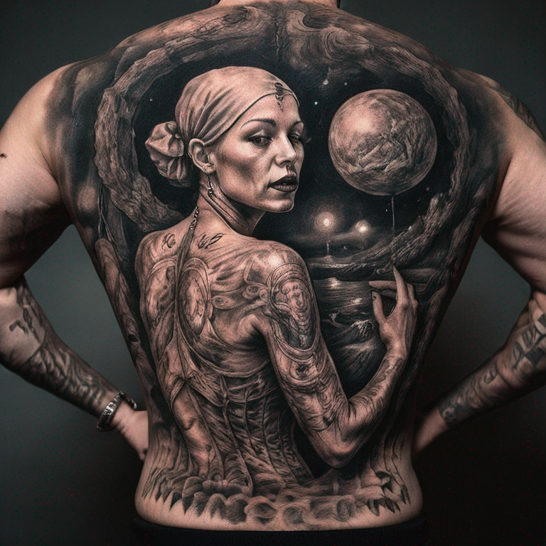 femme cancer du sein-tattoo