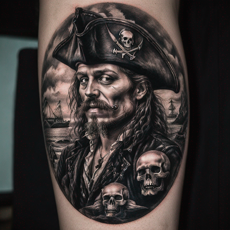 pavillon noir pirate-tattoo