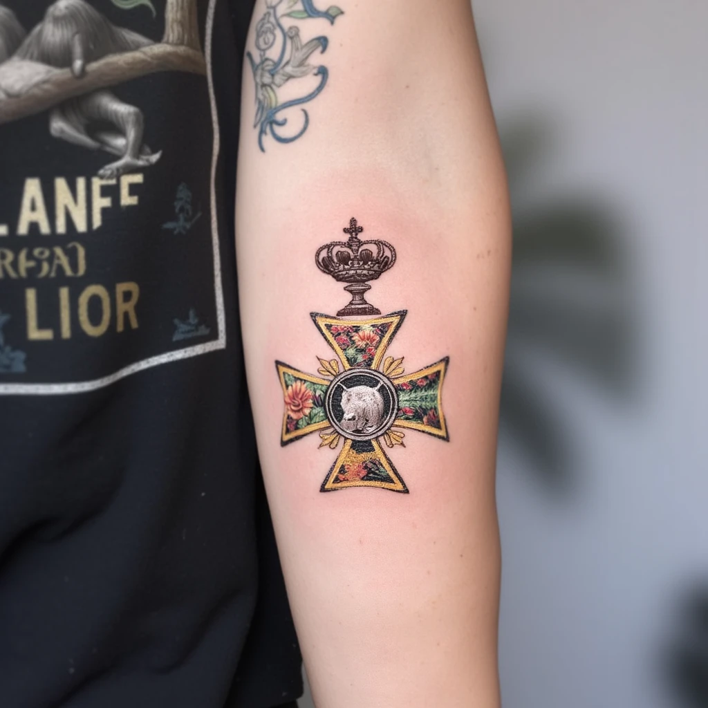 Chevalier légion d'honneur, hommage à mon grand père-tattoo