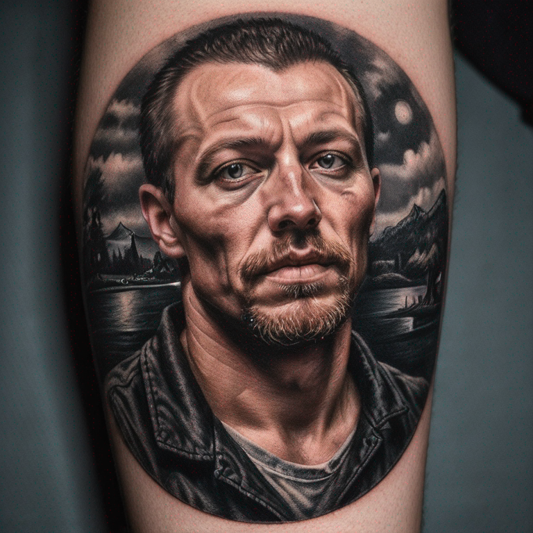 mettre le mot impossible avec le im barrer melancher a une crate As de trefle de poker-tattoo