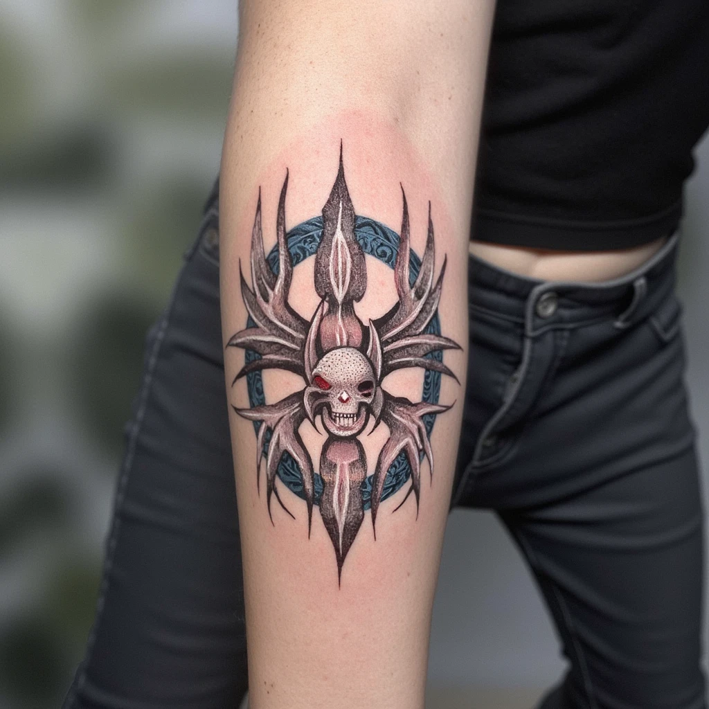 fenix tribal preto-tattoo