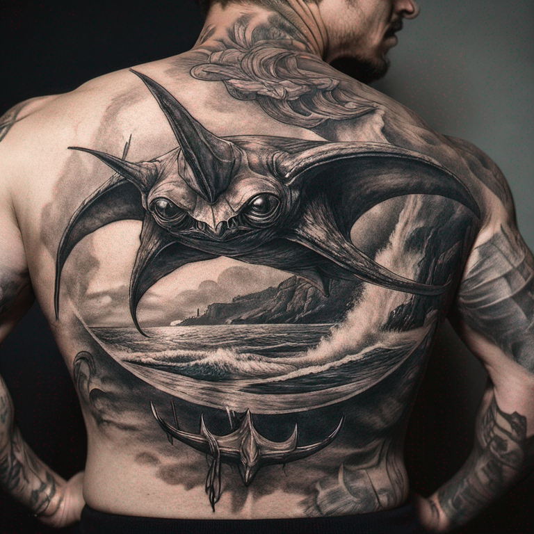 raie manta-tattoo