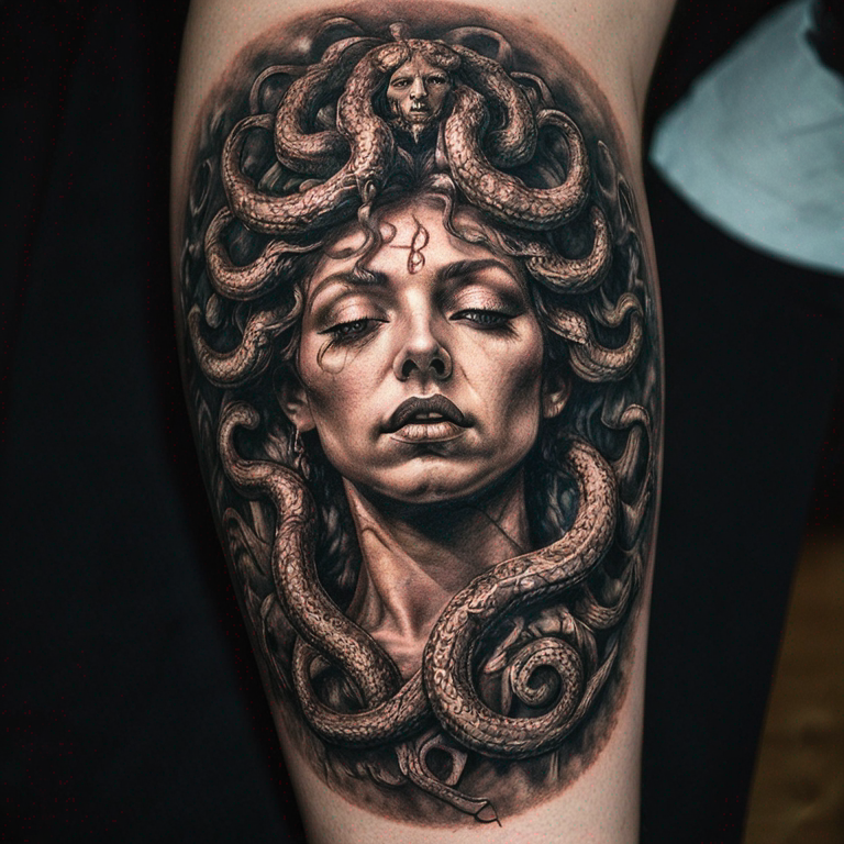 Medusa-tattoo