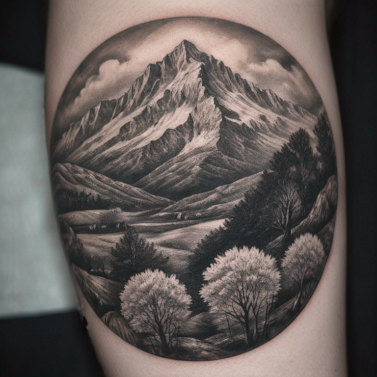 une photo des pyrenees-tattoo