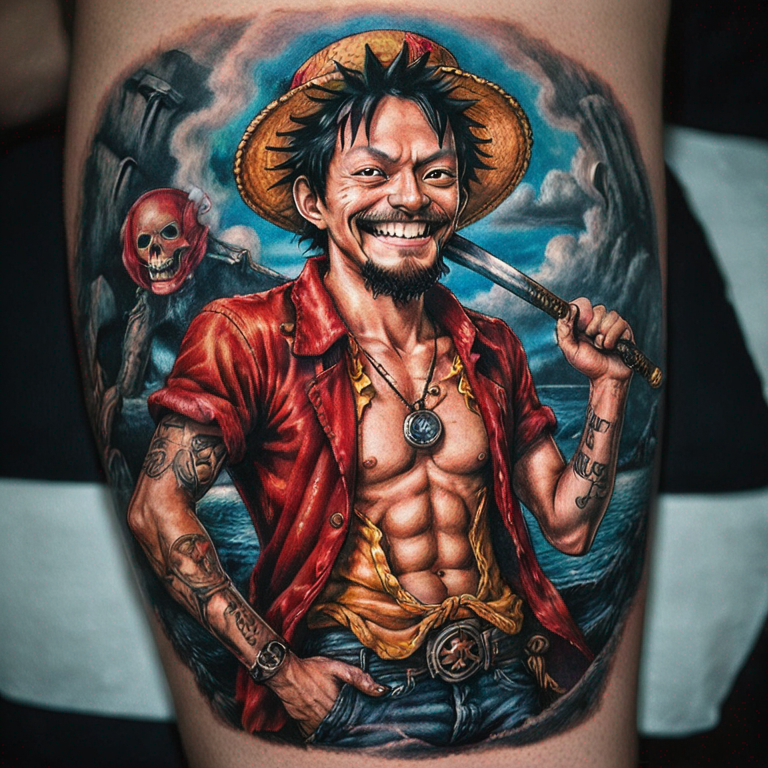 one piece-tattoo