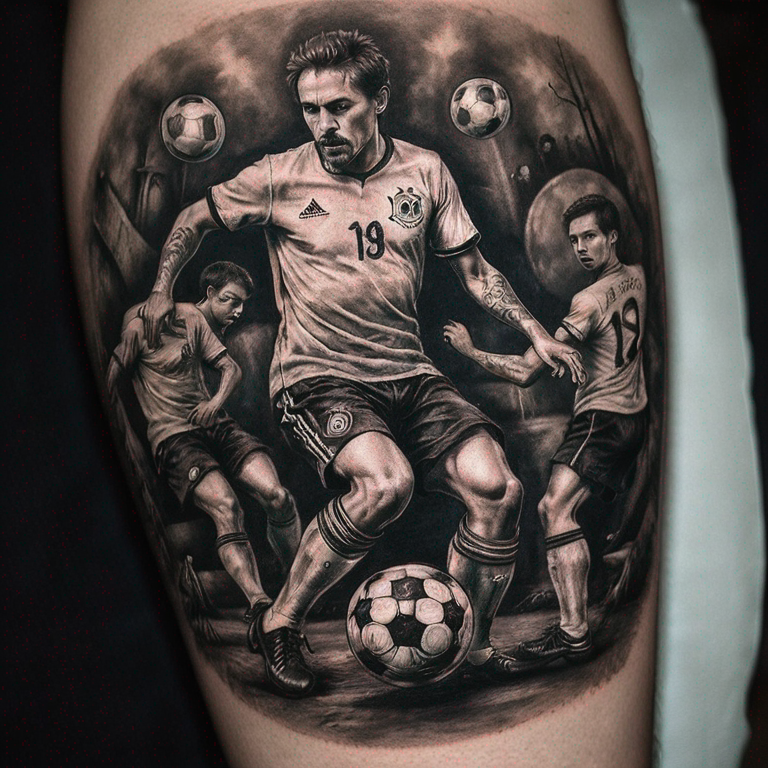 futbol soccer-tattoo